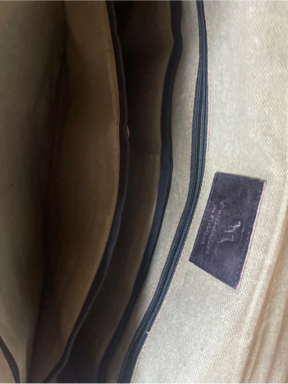 Grasslanders Australia Brown Leather Messenger Bag with Front Pocket (OL3)